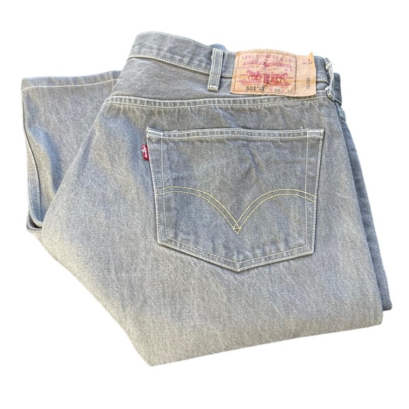 Levi's 501XX Gray Tailored Cutoffs in Size 44" Waist - Picture 15 of 15